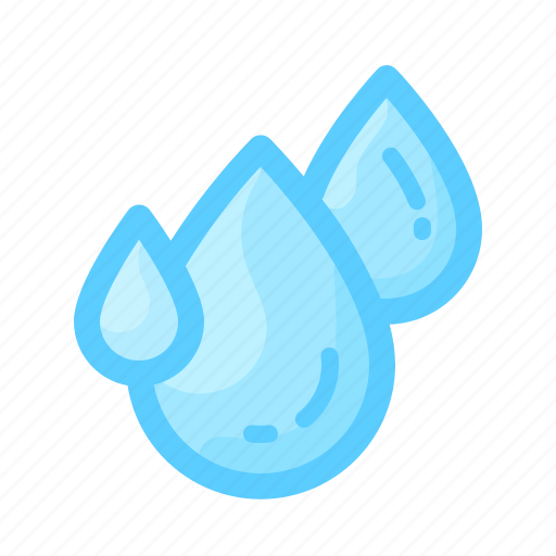 Drops, forecast, humidity, rain, water, weather icon - Download on Iconfinder