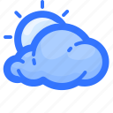 cloud, cloudy, day, forecast, sun, weather