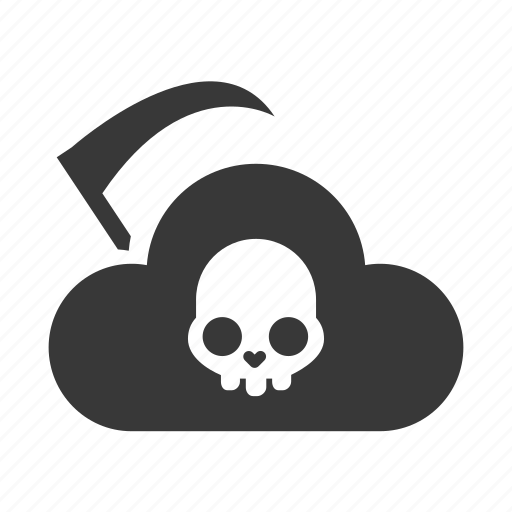 Cloud, danger, dead, error, fail, problem, warning icon - Download on Iconfinder