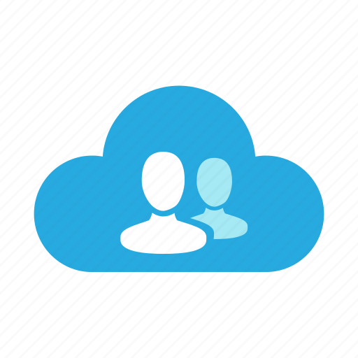 Accounts, cloud, group, men, people, profile, users icon - Download on Iconfinder
