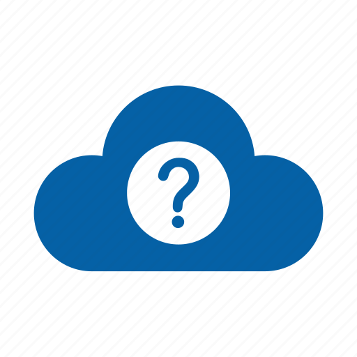 Cloud, confuse, faq, help, info, question, support icon - Download on Iconfinder