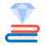 book, knowledge, diamond, premium, teaching 