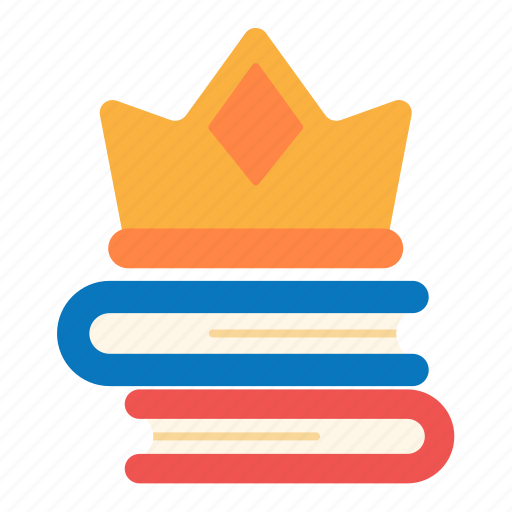 Book, crown, premium, knowledge, teaching icon - Download on Iconfinder