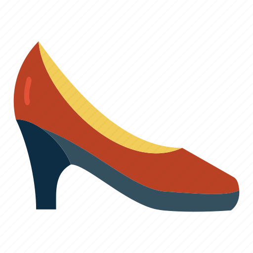 Heel, insole, ladies shoes, shank, sole, woman icon - Download on Iconfinder