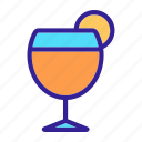 alcohol, beverage, cocktail, glass, lemon