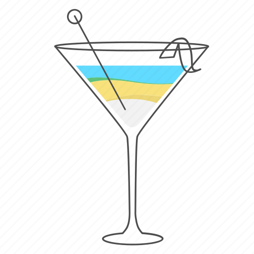 Alcohol, beverage, blue, cocktail, drink, lagoon icon - Download on Iconfinder