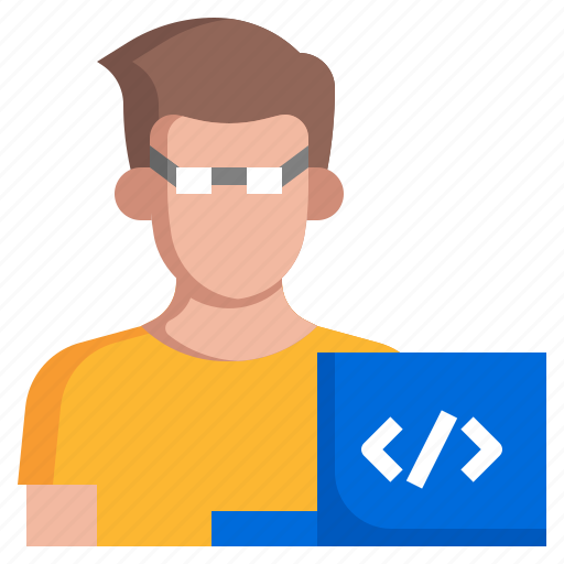 Programmer, code, programming, seo, web, professions, jobs icon - Download on Iconfinder