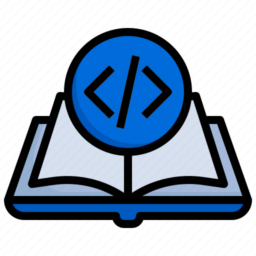 Coding, book, seo, web, source, code, syllabus icon - Download on Iconfinder