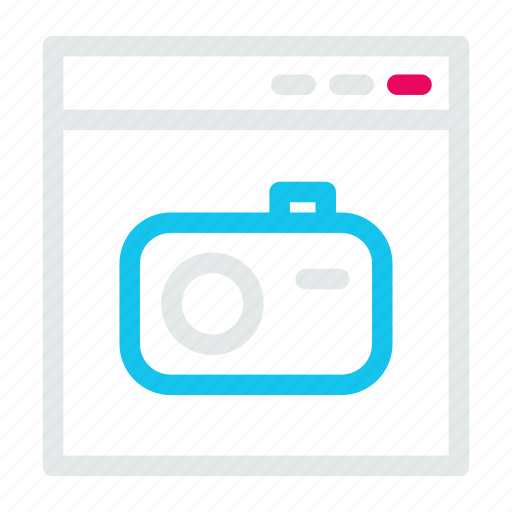 Browser, camera, coding and web design, photo, photography icon - Download on Iconfinder