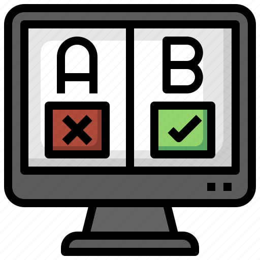 Ab, testing, compare, digital, marketing, comparative, computer icon - Download on Iconfinder