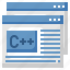 c, code, programming, browser 