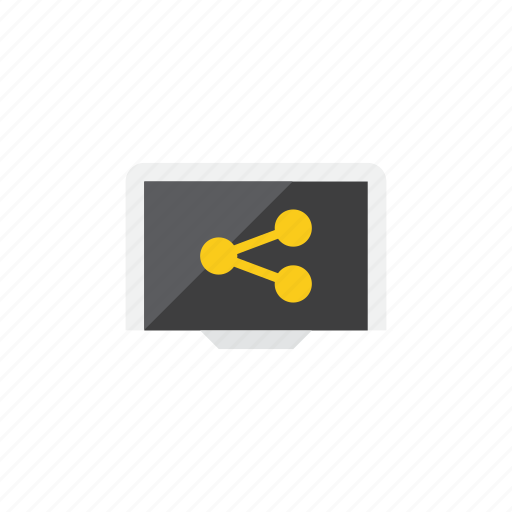 Laptop, share icon - Download on Iconfinder on Iconfinder