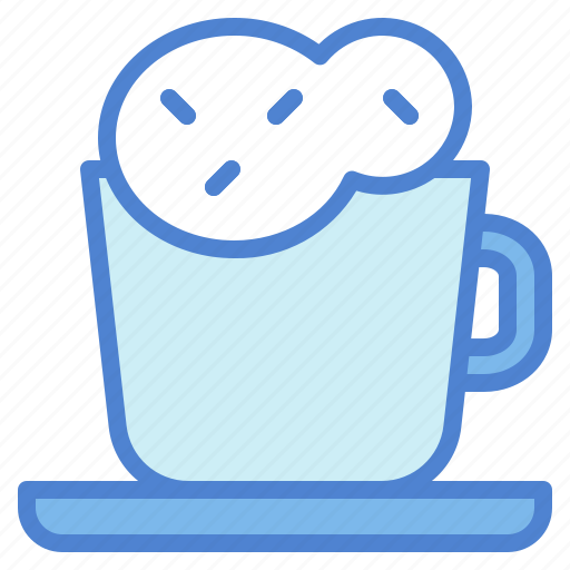 Cappuccino, coffee, cup, drink, hot icon - Download on Iconfinder