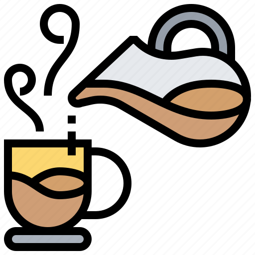 Black, cafe, coffee, cup, jug icon - Download on Iconfinder