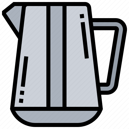 Barista, frothing, latte, milk, pitchers icon - Download on Iconfinder