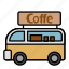 coffe, mobile, store 