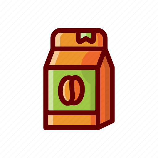 Coffee, pack, coffee shop, cafe, package, product, gift icon - Download on Iconfinder