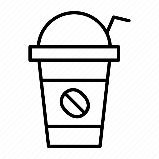 Coffee, drink, ice, take away, cold icon - Download on Iconfinder