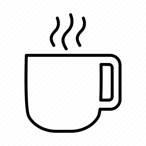 Coffee, shop, latte, hot, mug icon - Download on Iconfinder