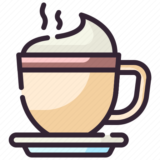 Cappuccino, coffee, cafe icon - Download on Iconfinder