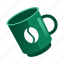 coffee, mug, vector, illustration, cup, glass 