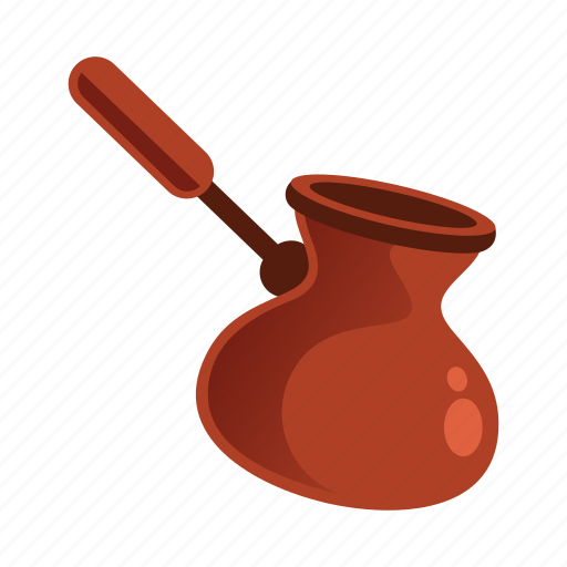 Turkish, coffee, cezve, vector, illustration, drink, hot icon - Download on Iconfinder
