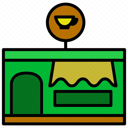 Cafe, coffee, market, office, place, store, work icon - Download on Iconfinder