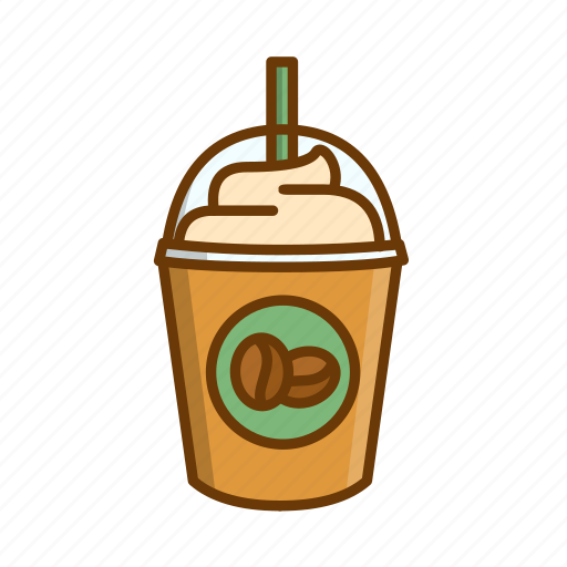Coffee, cold brew coffee, frappe, iced coffee icon - Download on Iconfinder