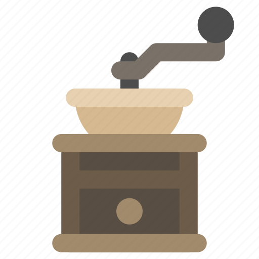 Coffee, grinder, manual, mill icon - Download on Iconfinder