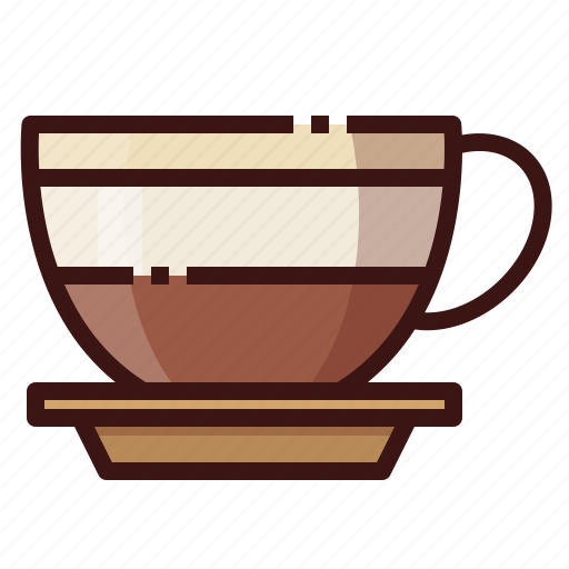 Latte, coffee, cup, hot, drink, cafe, beverage icon - Download on Iconfinder