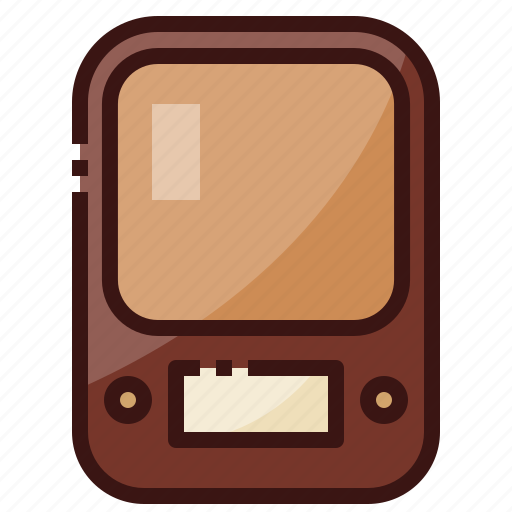 Scale, weight, coffee, drip, electric icon - Download on Iconfinder