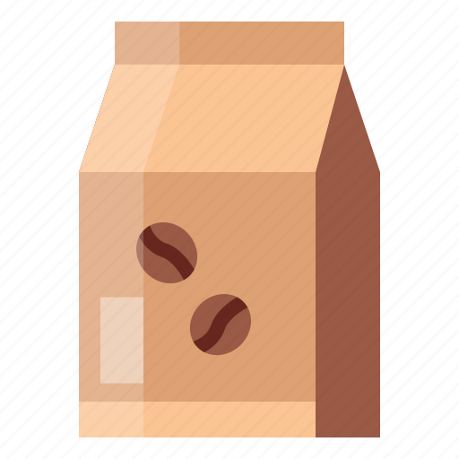 Coffee, pack, bag, package, beans, fresh icon - Download on Iconfinder