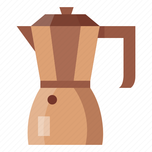 Mokapot, coffee, maker, drink, cafe, beverage icon - Download on Iconfinder