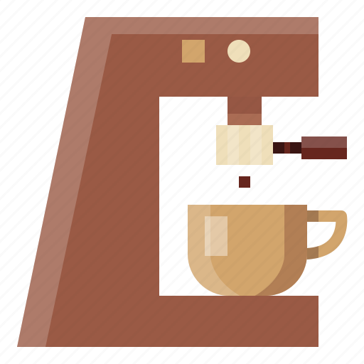 Coffee, machine, maker, electric, cafe, drink icon - Download on Iconfinder