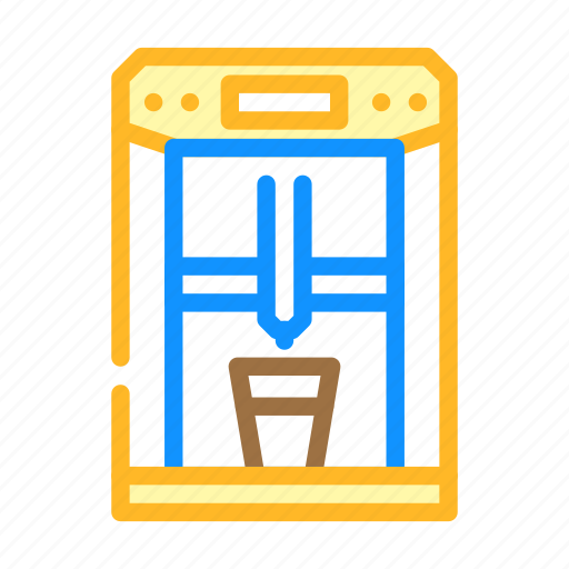 Rip, filtration, coffee, machine, equipment, barista icon - Download on Iconfinder