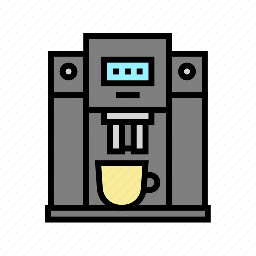 Machine, coffee, brewing, professional, electronic, equipment icon - Download on Iconfinder