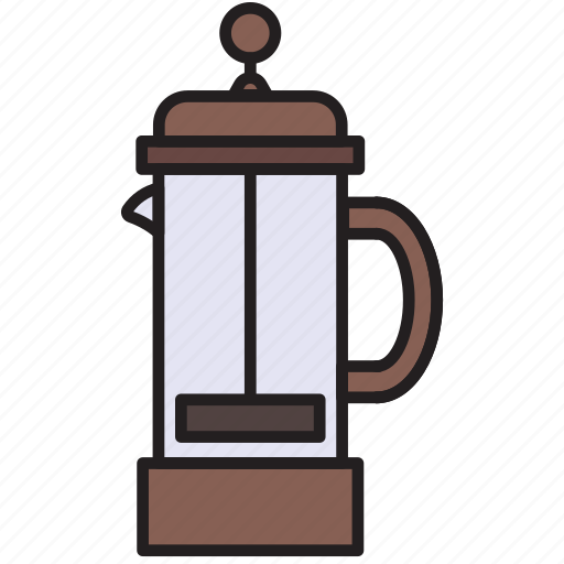 Coffee, french, press, maker icon - Download on Iconfinder