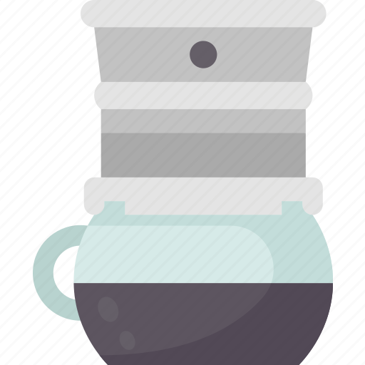 Coffee, maker, gravity, brewing, filter icon - Download on Iconfinder