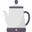 percolator, coffee, pot, brew, boiling