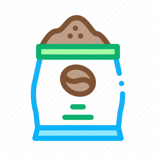 Bag, coffee, delivery, factory, production, roasted, truck icon - Download on Iconfinder