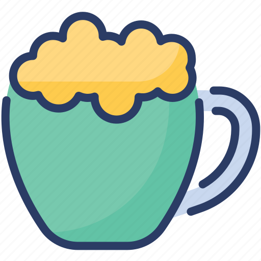 Cappuccino, coffee, cream, flavor, milk, vanilla, vienna icon - Download on Iconfinder
