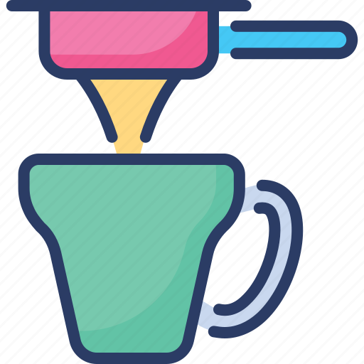 Barista, coffee, cup, espresso, extraction, filter, maker icon - Download on Iconfinder