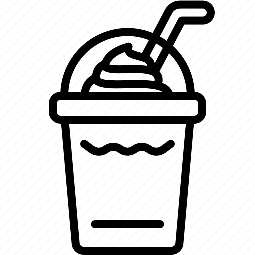 Frappe, drink, coffee, beverage, sweet icon - Download on Iconfinder