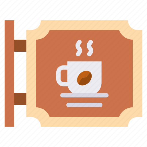 Coffee, cafe, drink, hot, bar, sign icon - Download on Iconfinder