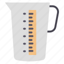 measure, measuring, jug, cup