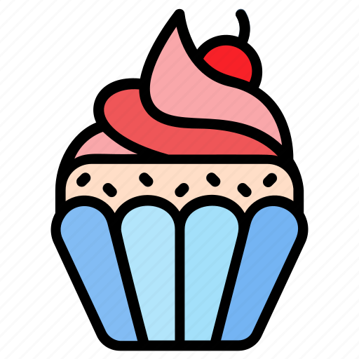 Cake, cupcake, dessert icon - Download on Iconfinder