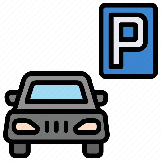 Car, parking, space, zone, lot, park icon - Download on Iconfinder