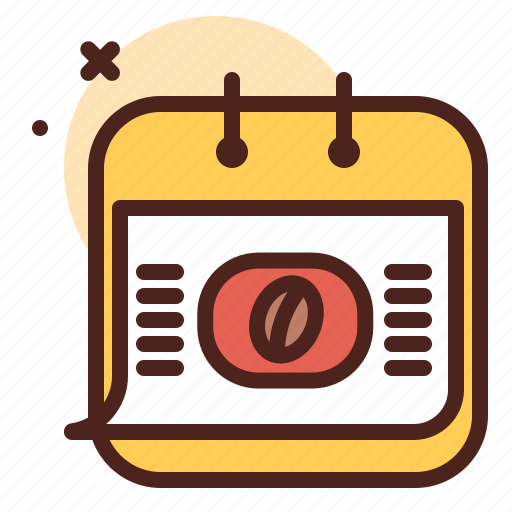Calendar, beverage, coffee icon - Download on Iconfinder