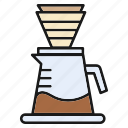 coffee, coffee maker, drip, chemex, kitchen, ware