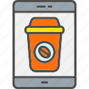 app, coffee, online, shop, smartphone
